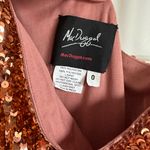 Mac Duggal Sequined One Sleeve Column Gown- Copper Photo 6