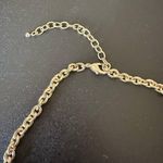 Statement Necklace Gold with Red White and Blue Accents Photo 2