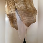 EXPRESS Strapless Gold Dress Photo 5