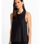 Johnny Was  ACTIVE - BEE ACTIVE HIGH NECK ACTIVE SWING TANK BLACK Small $130 Photo 2