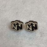 Nintendo  64 Logo Wood Stud Earrings Photo 2