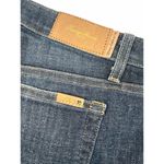 joe's jeans 29 X 29 Cropped Mid Rise Cuffed Dark Wash Ankle Cuff Slim Tapered Photo 2