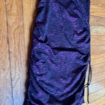 Lucy in the Sky Dress Purple Glitter Mini Dress Photo 2