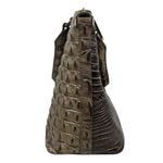 Brahmin  Medium Duxbury Satchel Bag Melborne Coffee Brown Croc Photo 2