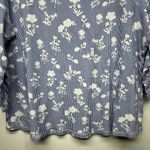 Charter Club  Pima Cotton Womens Top XL Cottagecore Gardengirl Breathable Capsule Photo 3