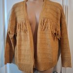 Maurice's XXL Fringed Mustard Sweater Photo 2