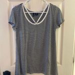 Ultra Flirt Striped Blouse Photo 0