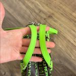 Von Dutch Y2K  Bowling Bag Brown with lime Green Satchel Crossbody logo print Photo 4