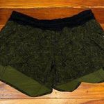 Lululemon speed short mini pencil lace brace olive black Photo 0