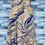 Anthropologie   Faustina Colorful Trippy Marbled Stripe Mini dress 00 Photo 0