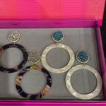 BaubleBar  Pe Tristana Hoop Earrings Set of 3 Brand New in Box Photo 2