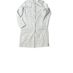 FIGS White Lab Coat Shoulder Flap Back Flap Button Up Collar Womens Size XS Photo 5
