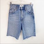 AGOLDE Pinch Waist Bermuda Denim Shorts Size 24 Photo 1
