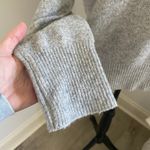 A New Day  Women's Grey Embroidered Mock Neck Sweater Medium Love That For You Photo 2