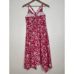 Krimson Klover Sleeveless Strappy Crossback Tropical Print Midi Dress Sz Small Photo 1