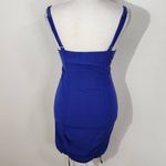 Wild Fable  Blue Mini Dress with Cut Out Size Small Blue Bodycon Mini Dress Photo 4