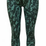 Nike  One Women's High-Waisted 7/8 Printed Leggings Medium Green Black  NWT Photo 0