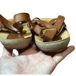YOKONO Leather Sandals Ibiza Brown Terracotta womens size 8 Toe Loop Photo 9