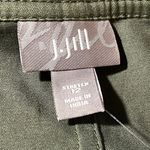 J. Jill Button Front Jacket Collarless Women Size 12 3/4 Sleeve‎ Moss Green New Photo 7