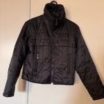 United Colors Of Benetton  Black Bomber Jacket Photo 0