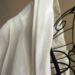 David's Bridal  Off-Shoulder White Wedding Dress Photo 11