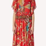 Red Valentino NWOT  bird of paradise forest dress Photo 0