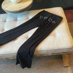 Bebe Vintage Black Denim Embellished Bum Size Small Photo 7