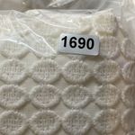 Alya Dress Womens XS White Lace Sleeveless Asymmetrical Scoop Neck layered Photo 9