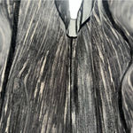 Apt. 9  Abstract Print 3/4 Sleeve Shark Bite Hem Cowl‎ Neck Sweater Photo 7