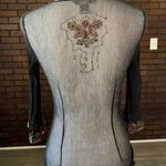 Urban Outfitters Sheer Beaded Blouse Photo 2