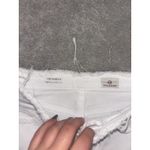 AG Adriano Goldschmied  Size 24 The Isabelle High Rise Straight Crop Denim White Photo 1