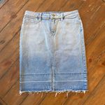 a.n.a Distressed Denim Skirt Size 4 Photo 0