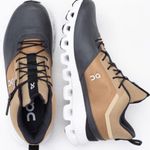 On Cloud Hi Waterproof Sneakers in Chai/ Magnet Photo 0