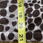 Garnet Hill Eco 100% merino wool snow leopard cardigan Photo 8
