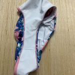 Floral Pink Blue Unbranded 2 Piece Swim Suit Long Sleeve XL Photo 4