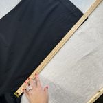 Max Mara  Studio Sz 12 Cotton Cropped Trousers Pants Black Pleated Front Italy Photo 15