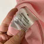 Brave Soul  Helena Jersey front lace up pink crop top Photo 3