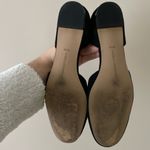 Adrienne Vittadini  Alvine D'Orsay Tassel Flats Shoe Black Suede Leather Size 9.5 Photo 3