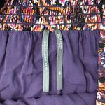 Anthropologie  Pink White Paisley Tiered Elastic Waist Mini Ruffle Skirt Size XL Photo 4