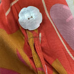 Walker&Wade Exuma Maxi Citrus Tropical Kaftan Women’s Size XXS Orange Photo 7