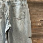 Pretty Little Thing Light Blue Boyfriend Jeans Distressed Thigh Size 4 Photo 6