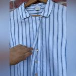 Poetry STRIPE BUTTON THROUGH SHIRT SIZE 8 Photo 7