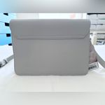 Pixie Mood NWT  Vegan Leather Zoey Crossbody - Pebble Grey Photo 10