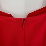 Jay Godfrey Red Drebin Sheath Dress size 4 Mini Notch Sweetheart Neckline Photo 7