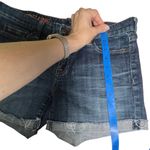 J.Crew Hipslung Denim Cutoff Shorts Women 6 Low Rise‎ Raw Hem Distressed Blue Photo 6