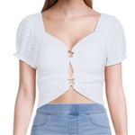 🎄Madden NYC Hardware Lace Top White Size XXL Photo 1