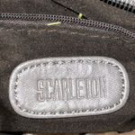 Scarleton Gray Faux Leather Shoulder Bag with Buckles Photo 4