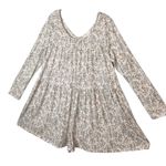 RD Style Floral Print Long‎ Sleeve Tiered Mini  long sleeve romper Cottagecore Boho Chic Photo 0