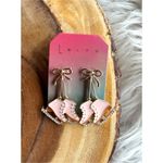 Leith NWT Pink Ice Skate Earrings Photo 4