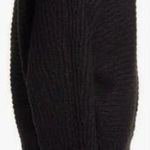 Leith NWT Ribbed Black Cowl Neck Long Sleeved Size Medium Sweater OVERSIZED Photo 1